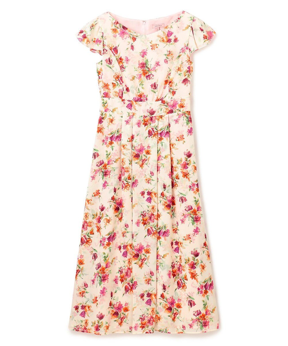 TOCCA 【洗える！】WATERCOLOR HARMONY ロングドレス 