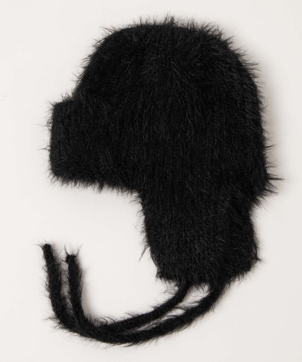 WEGO シャギーイヤーフラップニットキャップ 