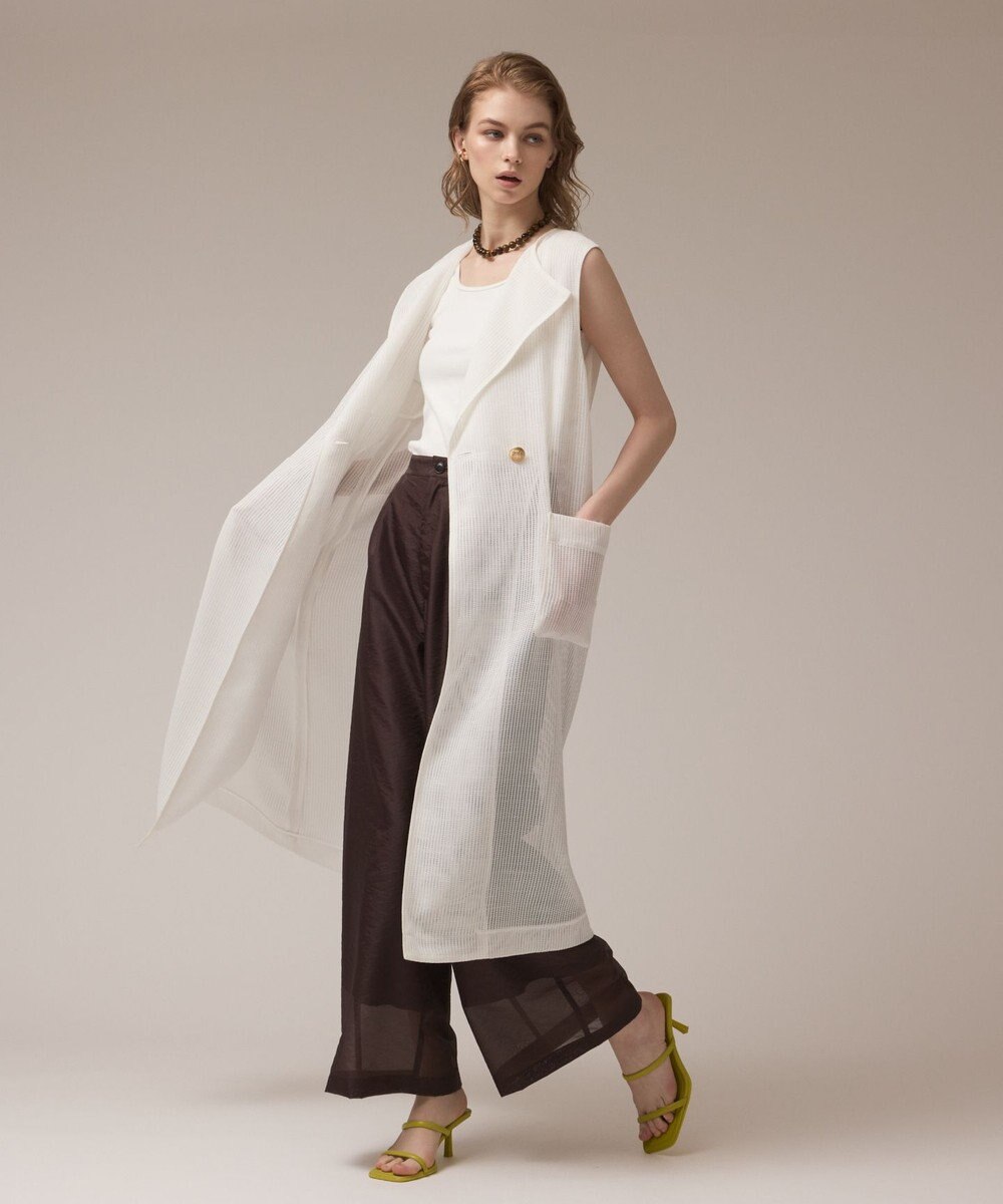 GRACE CONTINENTAL カラミロングジレ 