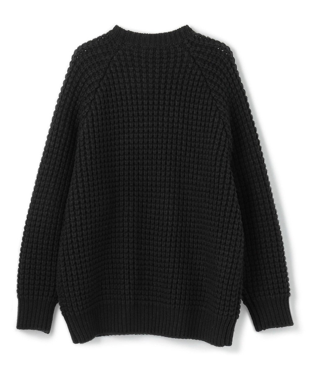 UNFILO MENS 【男女兼用】ウールポップコーン クルーネック ニット 