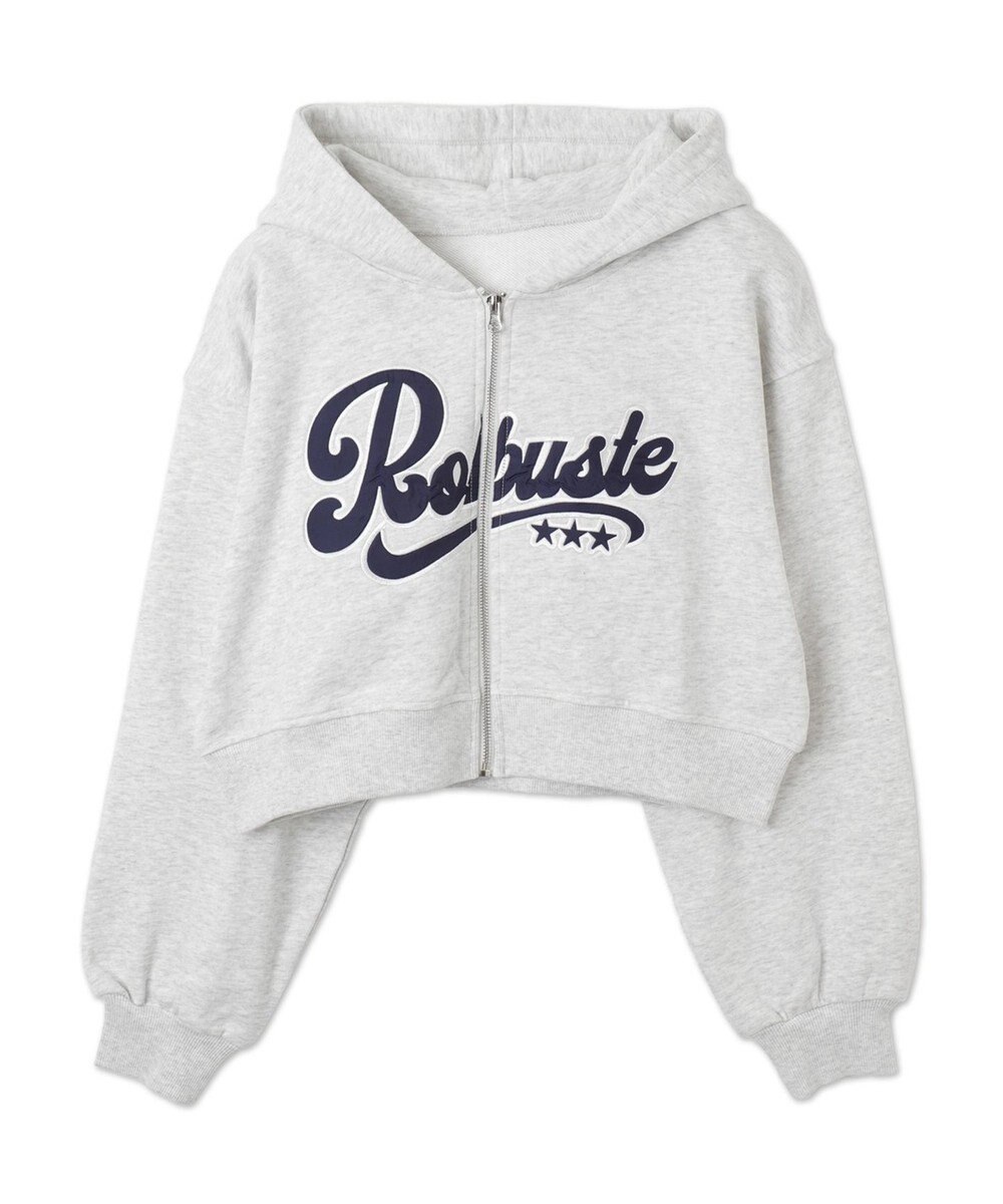 WEGO ロゴジップショートパーカー 