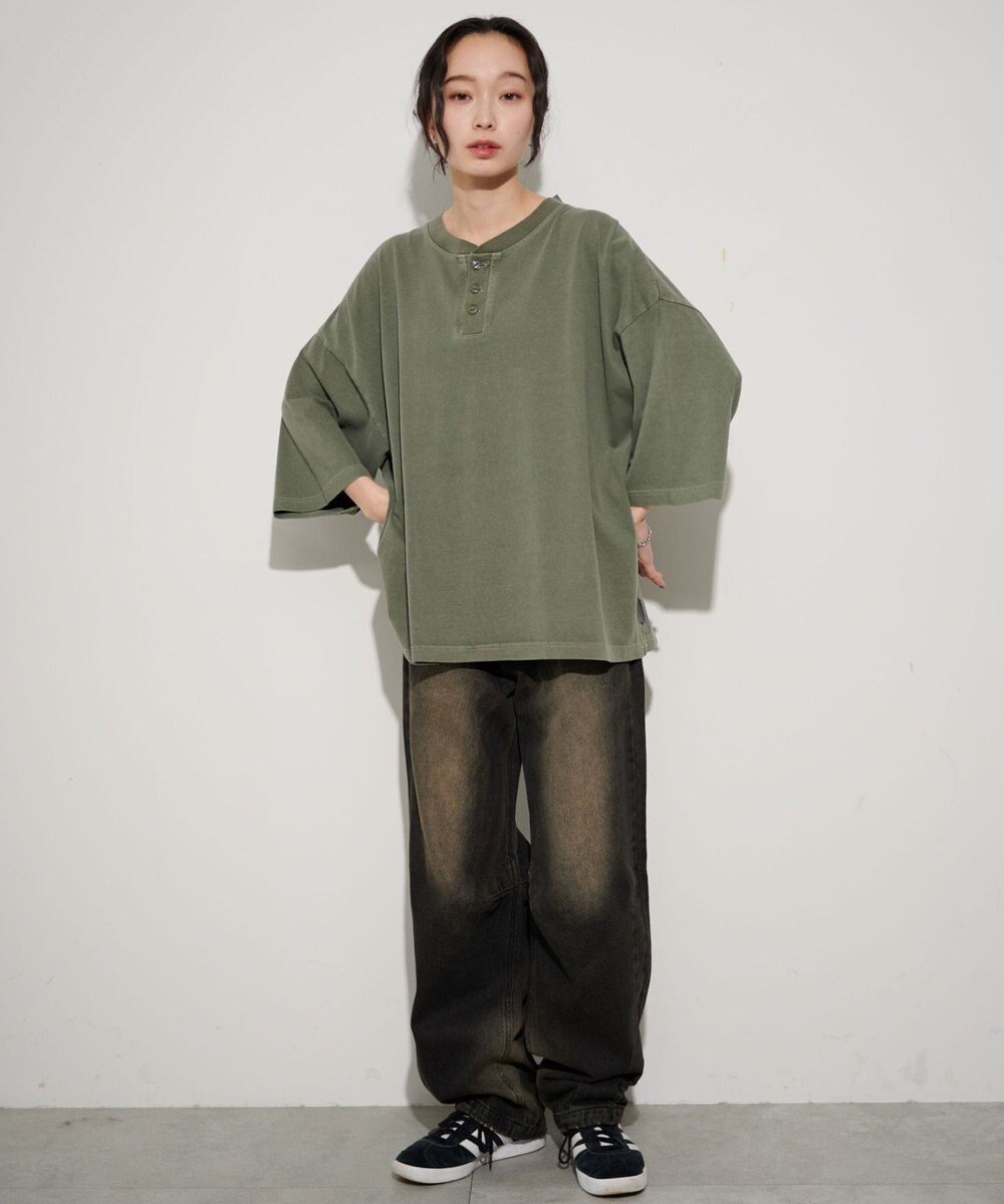 WEGO 【ユニセックス着用ITEM】HENRYNECK　T 