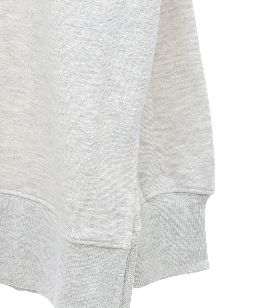 Green Parks 裏毛エンブレムパーカーチュニック 