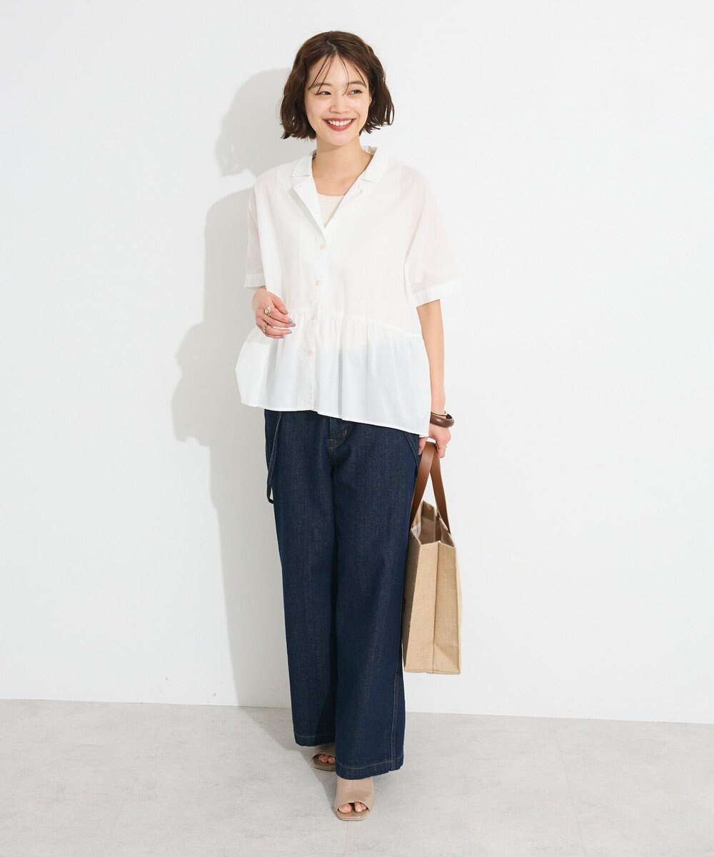 CRAFT STANDARD BOUTIQUE 2WAYサロペットデニムパンツ 