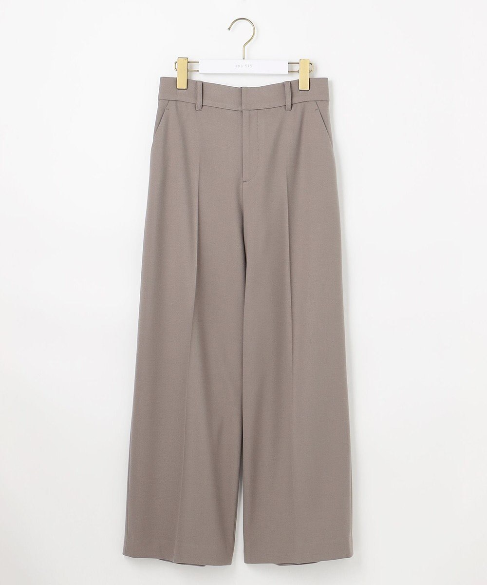 ANY SIS ビューティサーモ2WAYストレッチ ワイドパンツ 
