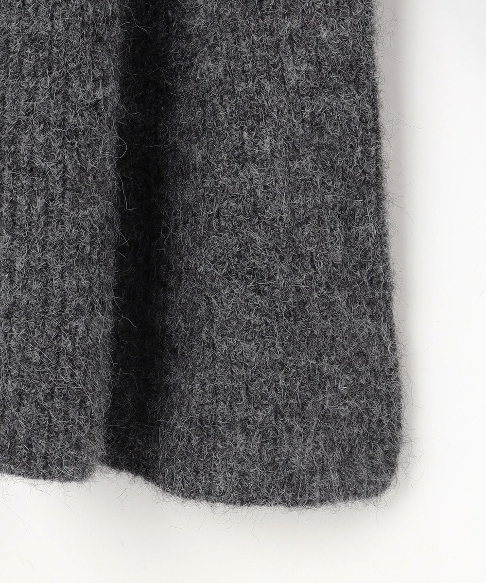 組曲 L へアリーヤーン フレア ニット 