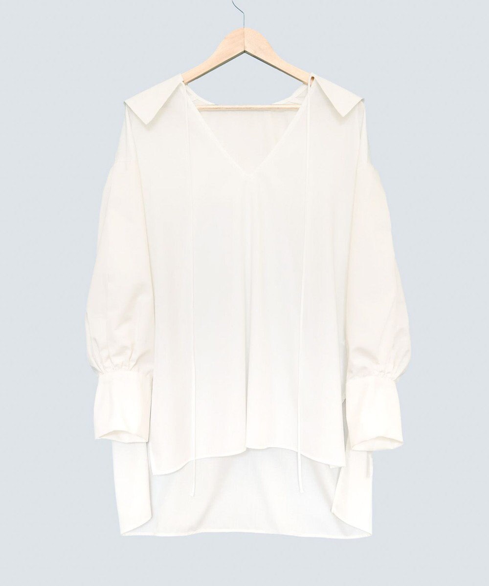 COQ FIN オーバーサイズセーラーカラーブラウス 