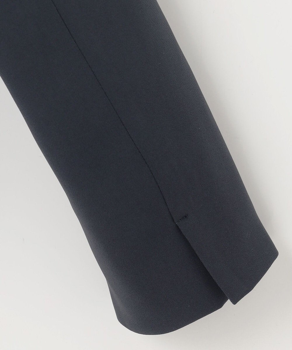 自由区 【セットアップ対応・洗える】トリアセダブルクロスノーカラー ジャケット 