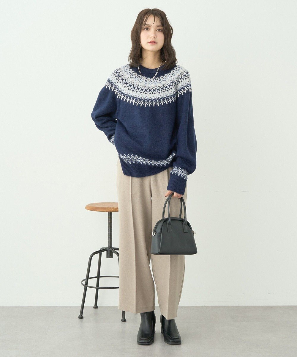 earth music&ecology オーロララメノルディックチュニック 