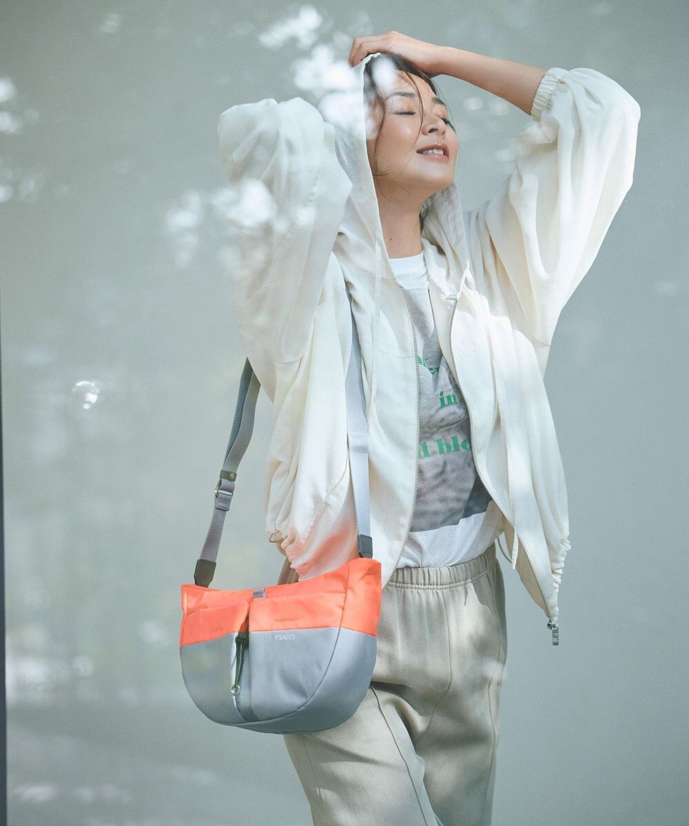 Y'SACCS Y’SACCS×SHIHO　COLONE(コロン）コンビカラーショルダーバッグ 