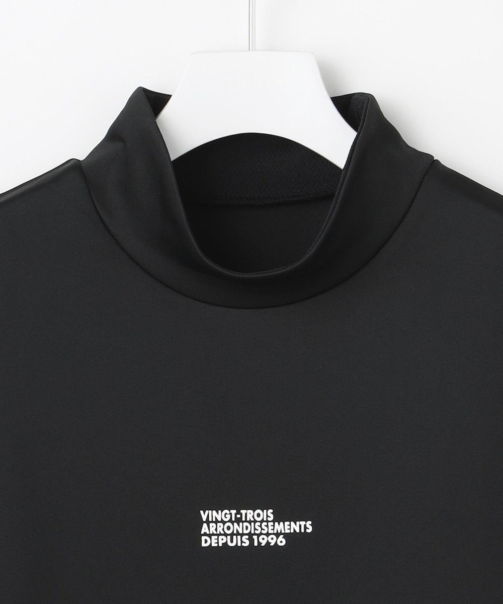 23区GOLF 【MEN】ライトダンボールストレッチモックネック 