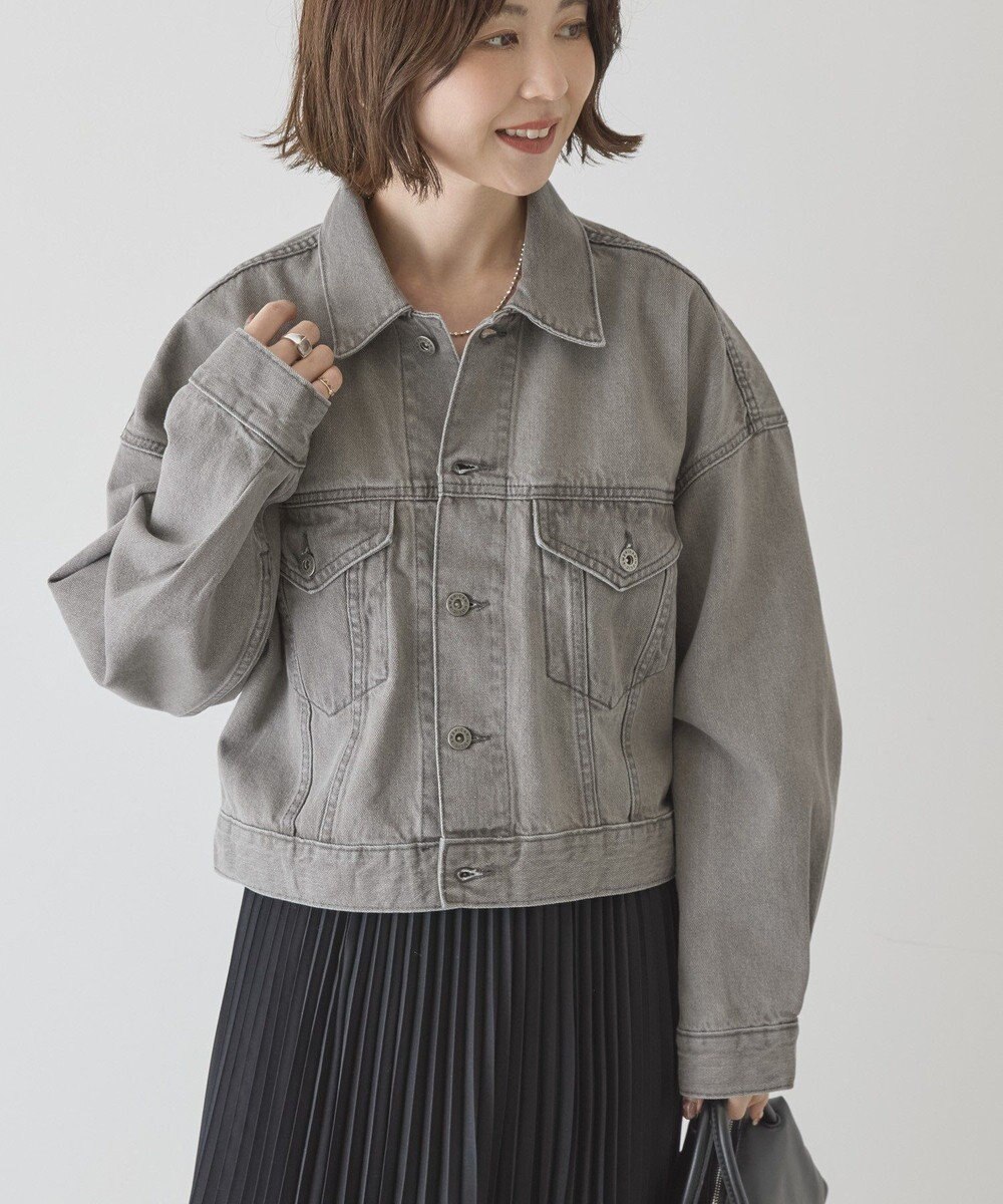 AMERICAN HOLIC ショート丈デニムジャケット 