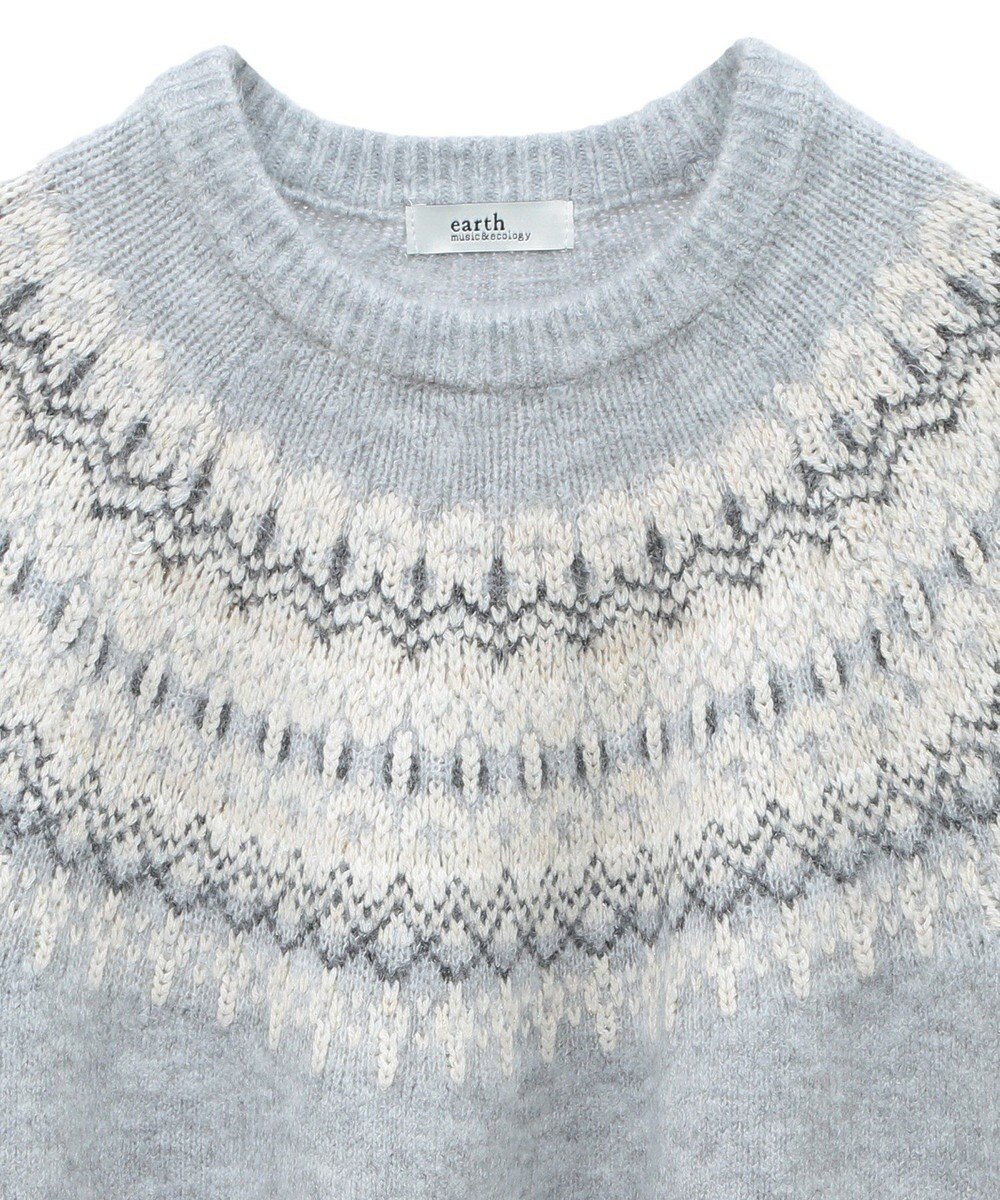 earth music&ecology オーロララメノルディックチュニック 