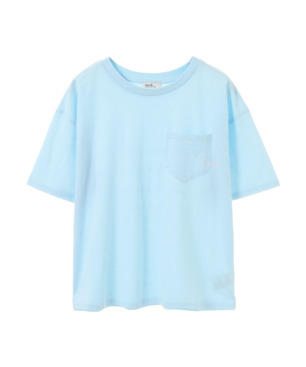 earth music&ecology ポケット刺繍Ｔシャツ 