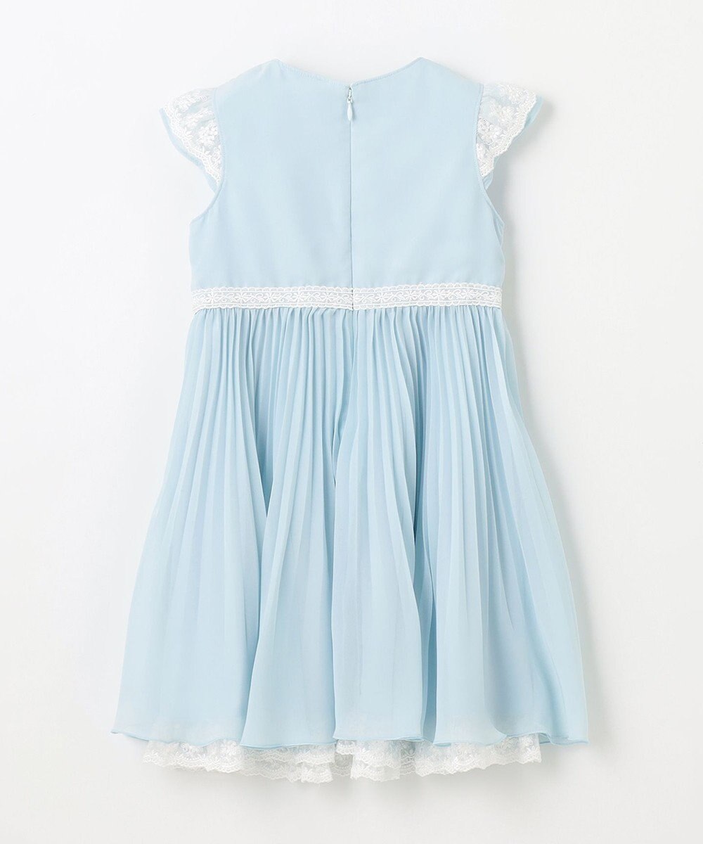 ANY KIDS シフォン プリーツ ワンピース 