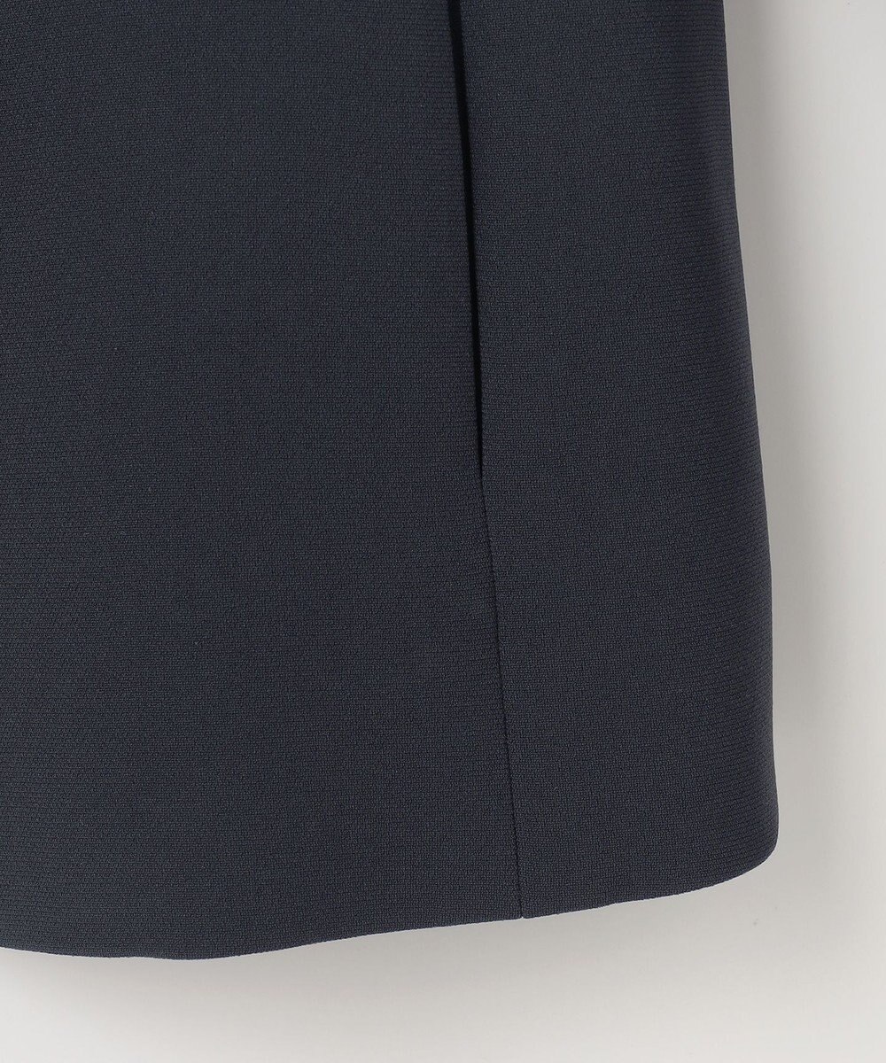 自由区 【セットアップ対応・洗える】トリアセダブルクロスノーカラー ジャケット 