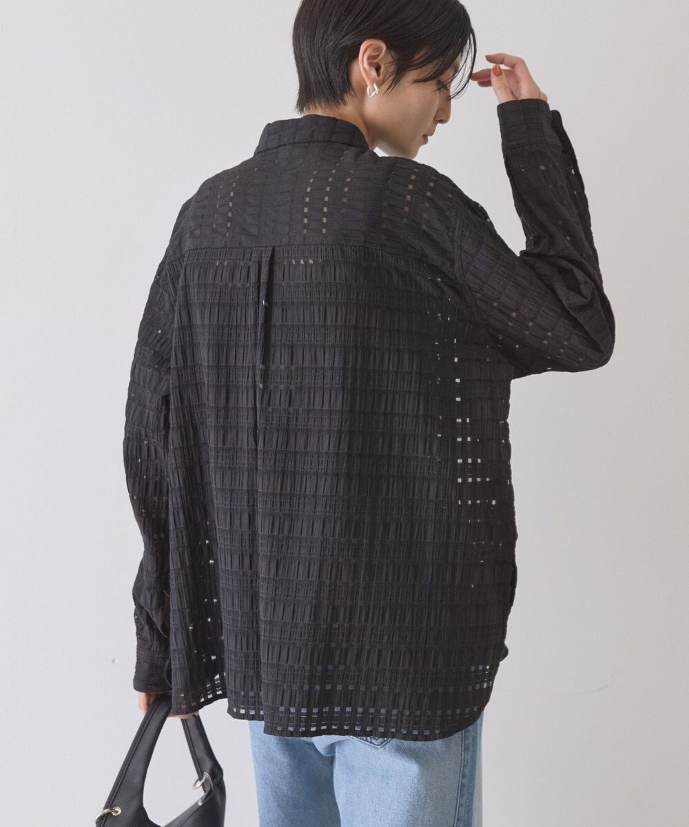 AMERICAN HOLIC シアーチェックシャツ 