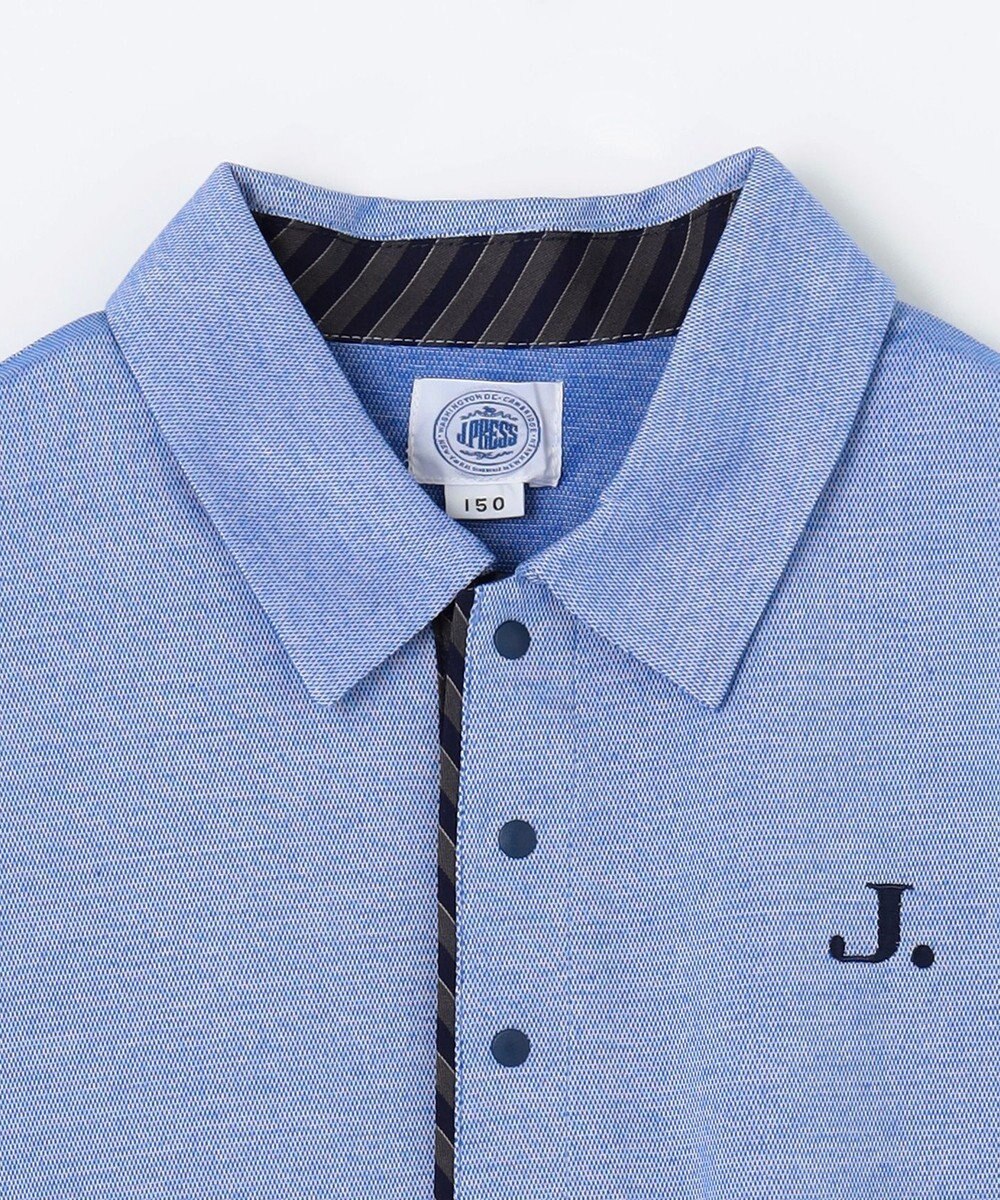 J.PRESS KIDS 【140-170㎝】COOLMAX レジメン ポロシャツ 