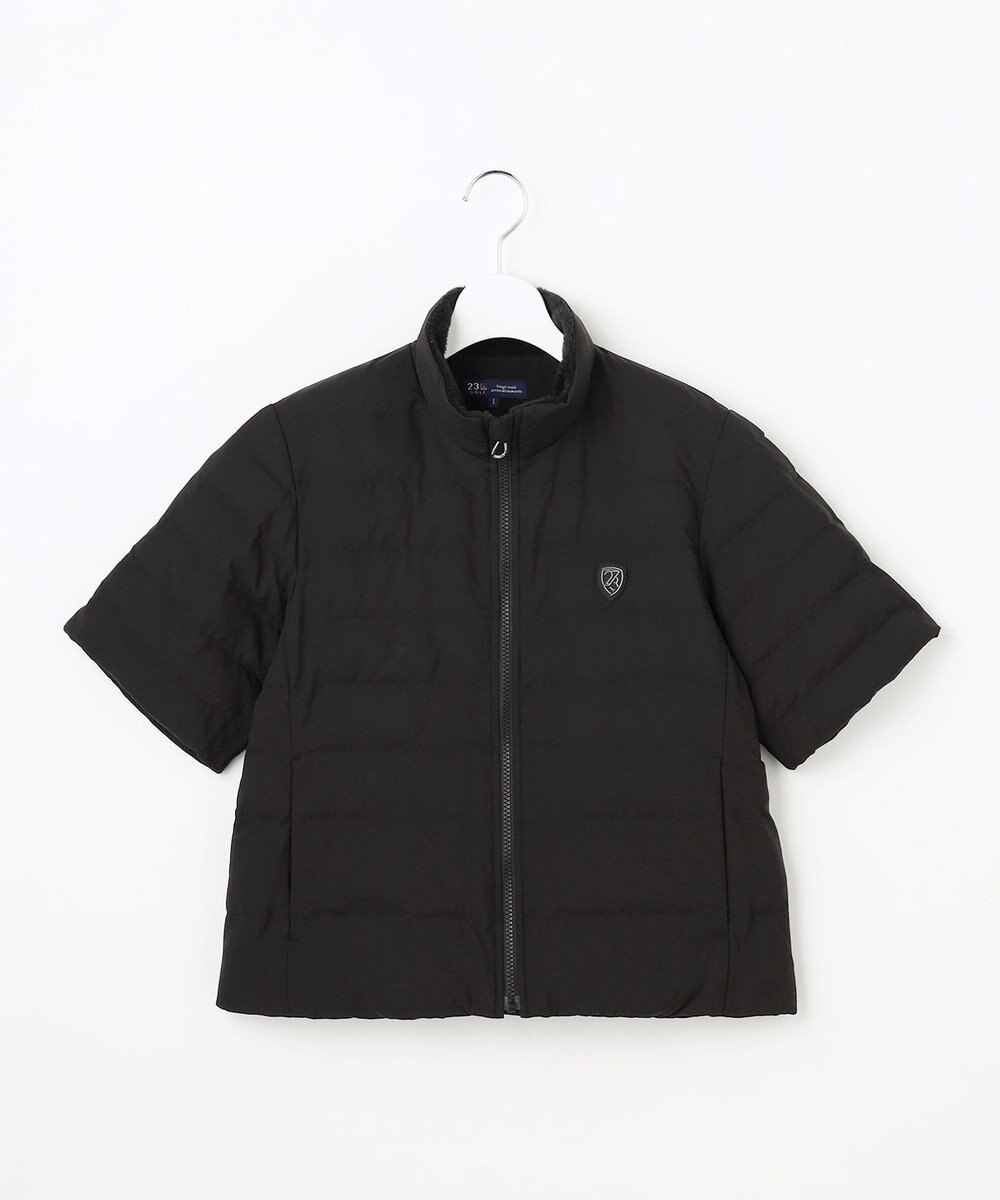 23区GOLF 【WOMEN】半袖パディングブルゾン 