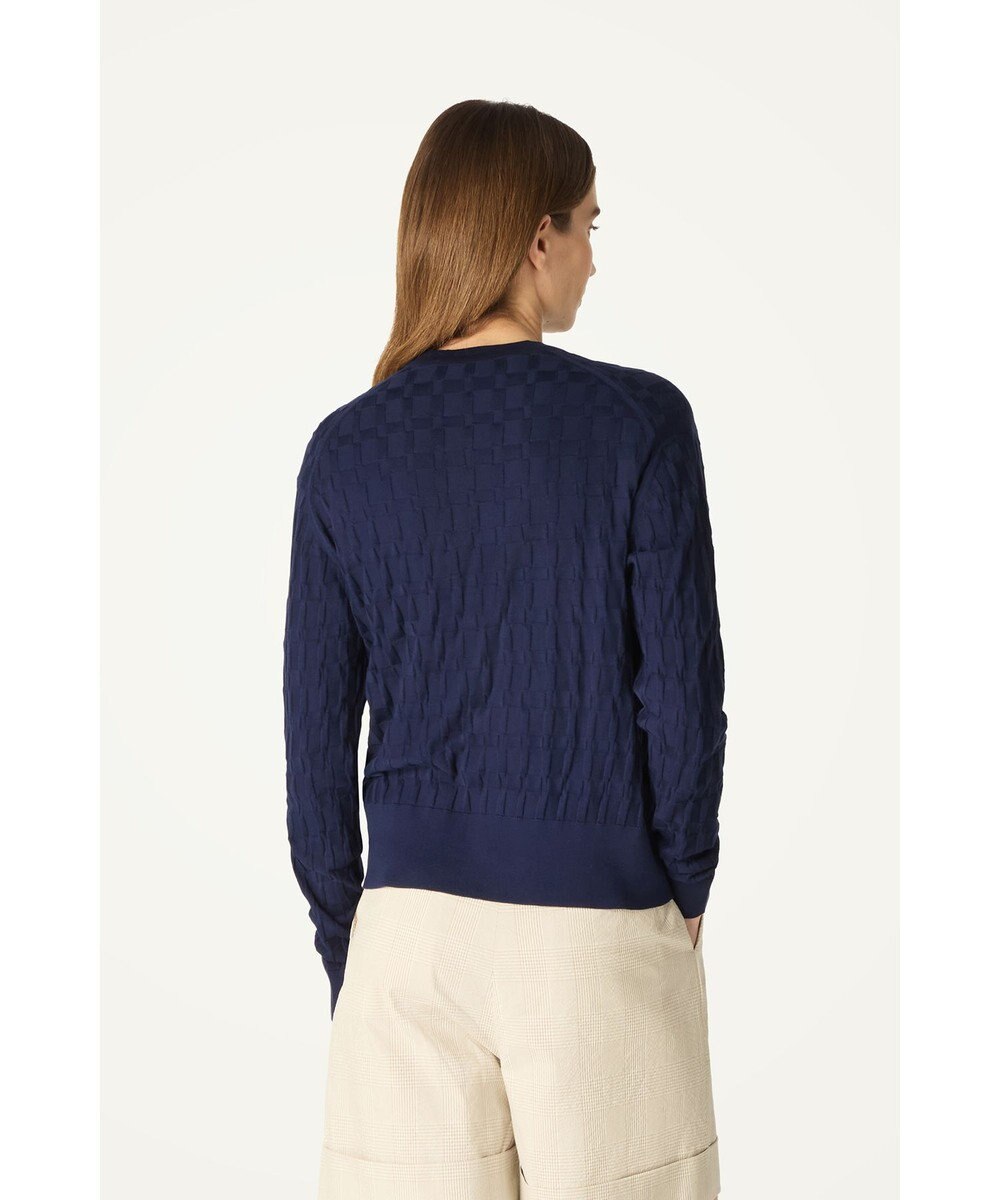 DAKS John Smedley for DAKS ハウスチェックカーディガン 
