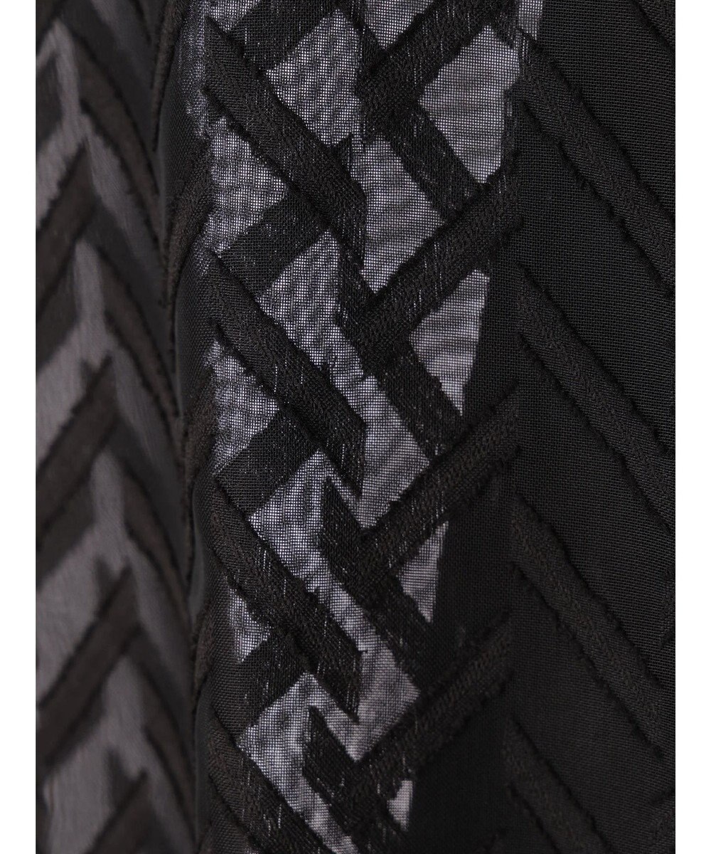 earth music&ecology ツッキリジャガードショートブラウス 