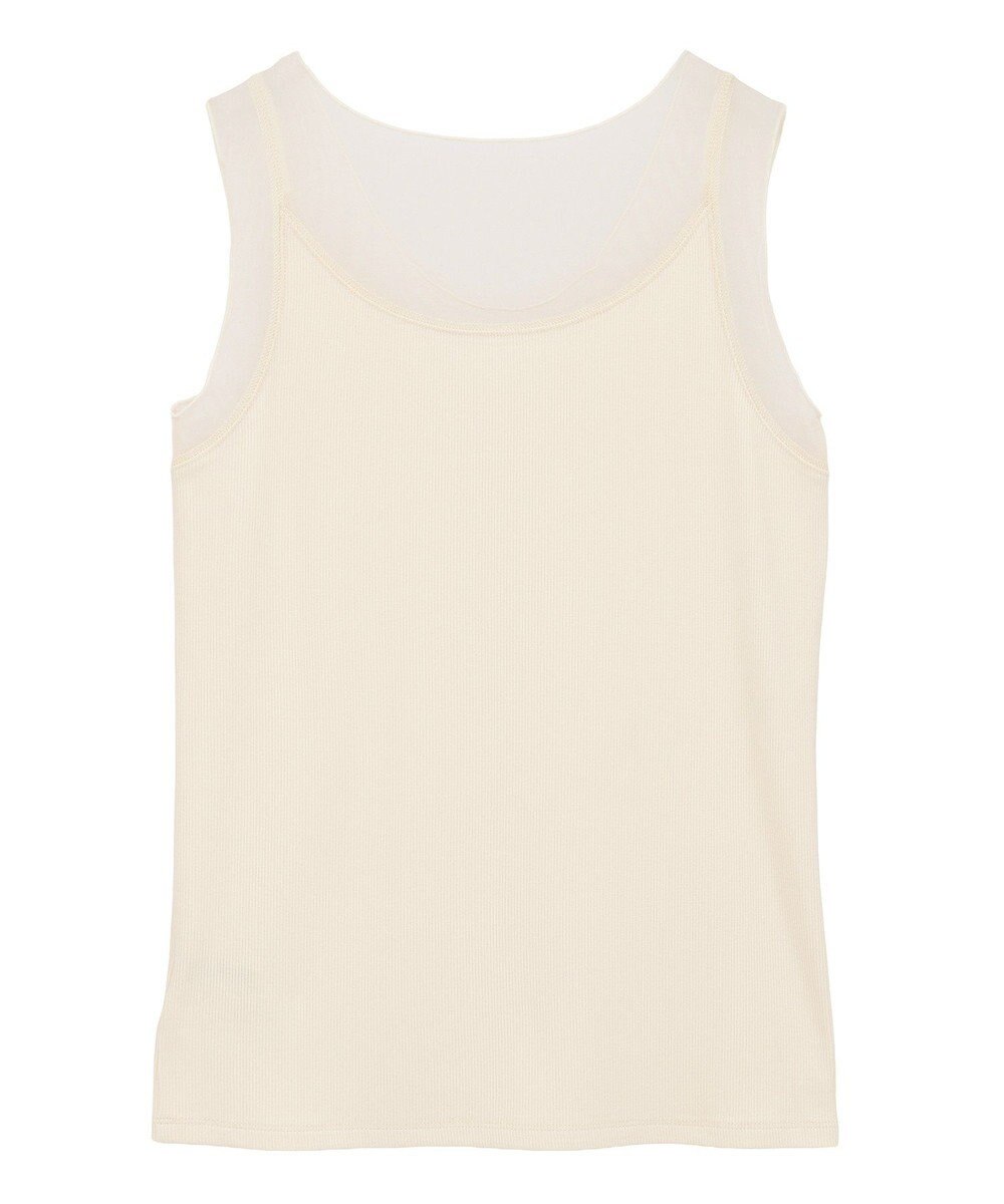 YECCA VECCA チュールMIXリブインナー 