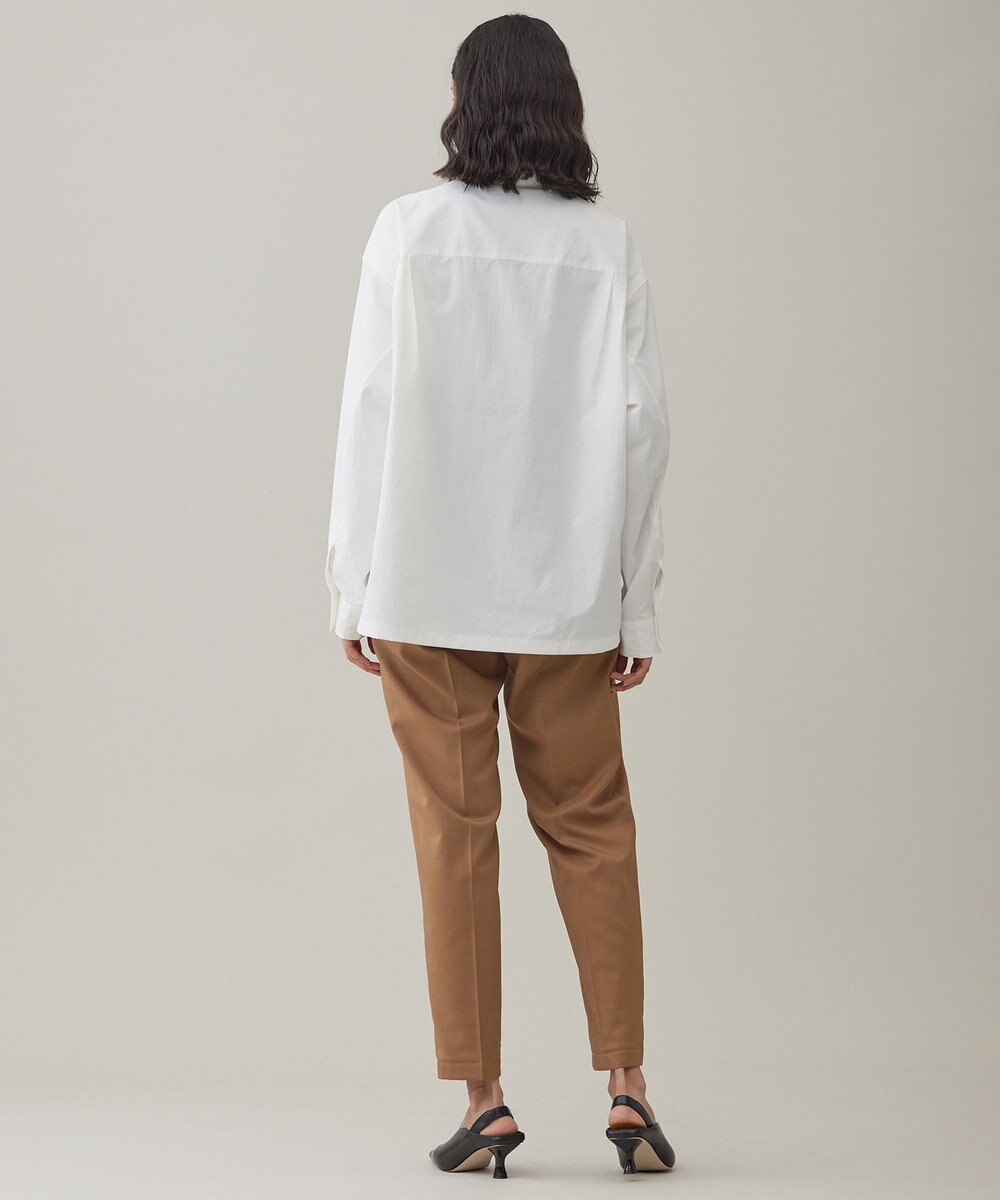 UNFILO MENS 【男女兼用】コンフォート カジュアル ワイドシャツ [24年秋冬商品] 