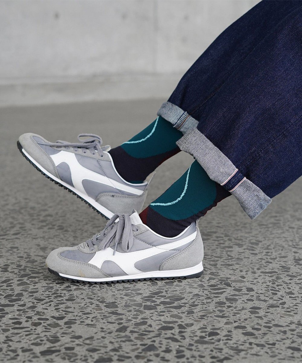 nitorito 【UNISEX】米沢オリジナル柄 nuts 靴下 