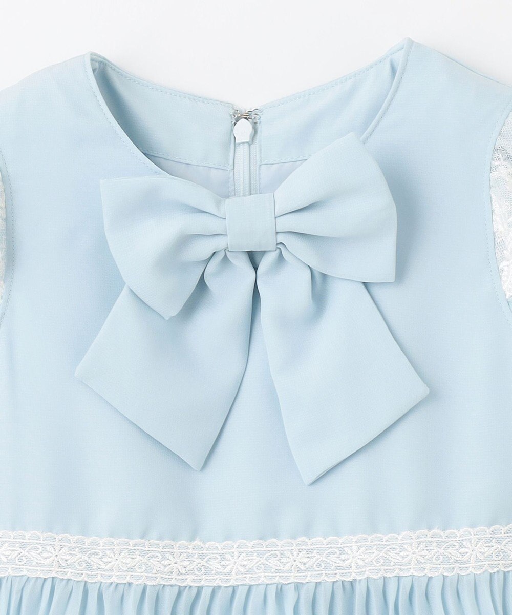 ANY KIDS シフォン プリーツ ワンピース 