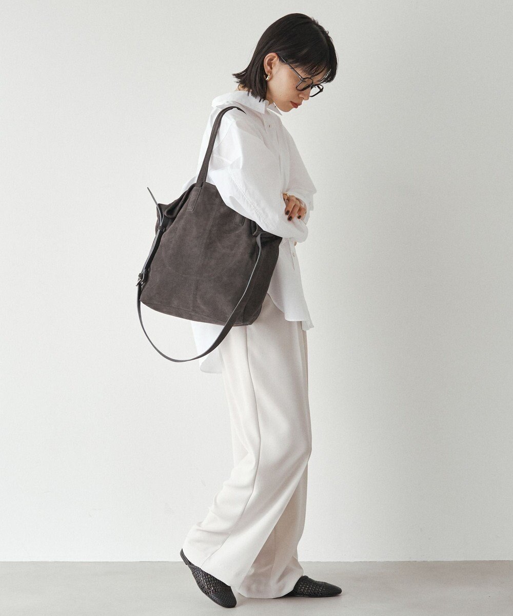 russet スエード2WAYトートバッグ(CE-1577) 