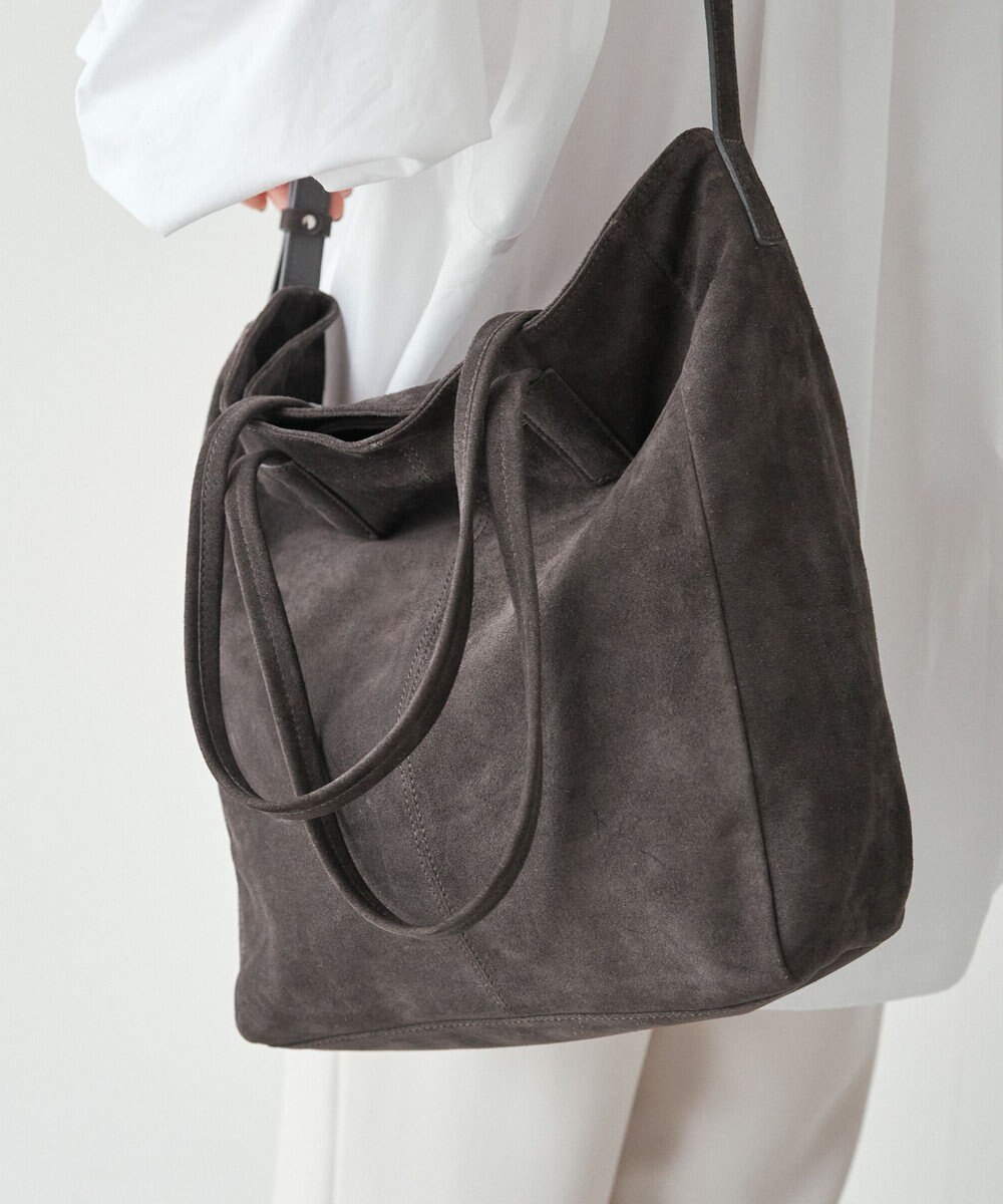 russet スエード2WAYトートバッグ(CE-1577) 