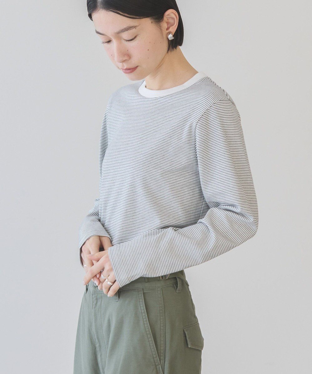 AMERICAN HOLIC クルーネックカットプルオーバー 