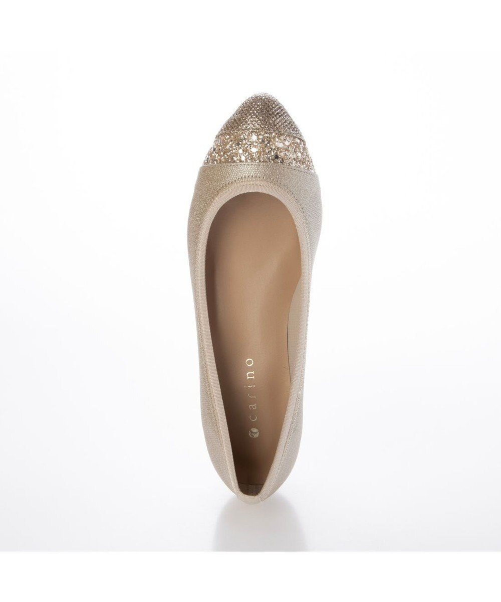 MODE ET JACOMO <carino>ポインテッドトゥウエッジヒールパンプス 