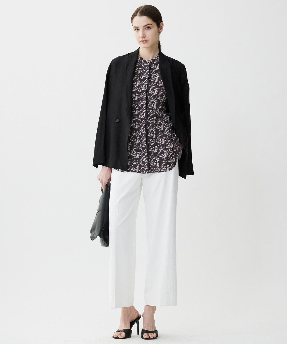 ICB 【接触冷感・UVカット・透け防止・吸水速乾・洗える】 シェルタリングドライオックス ワイドパンツ 