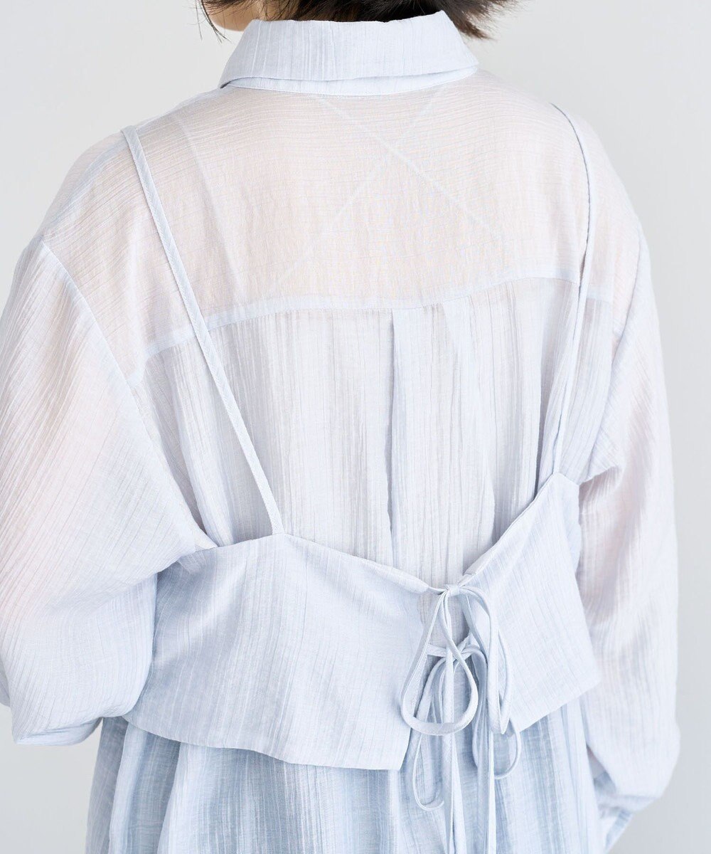 Green Parks ＳＥＴ２点シアーシャツ＋ビスチェ 