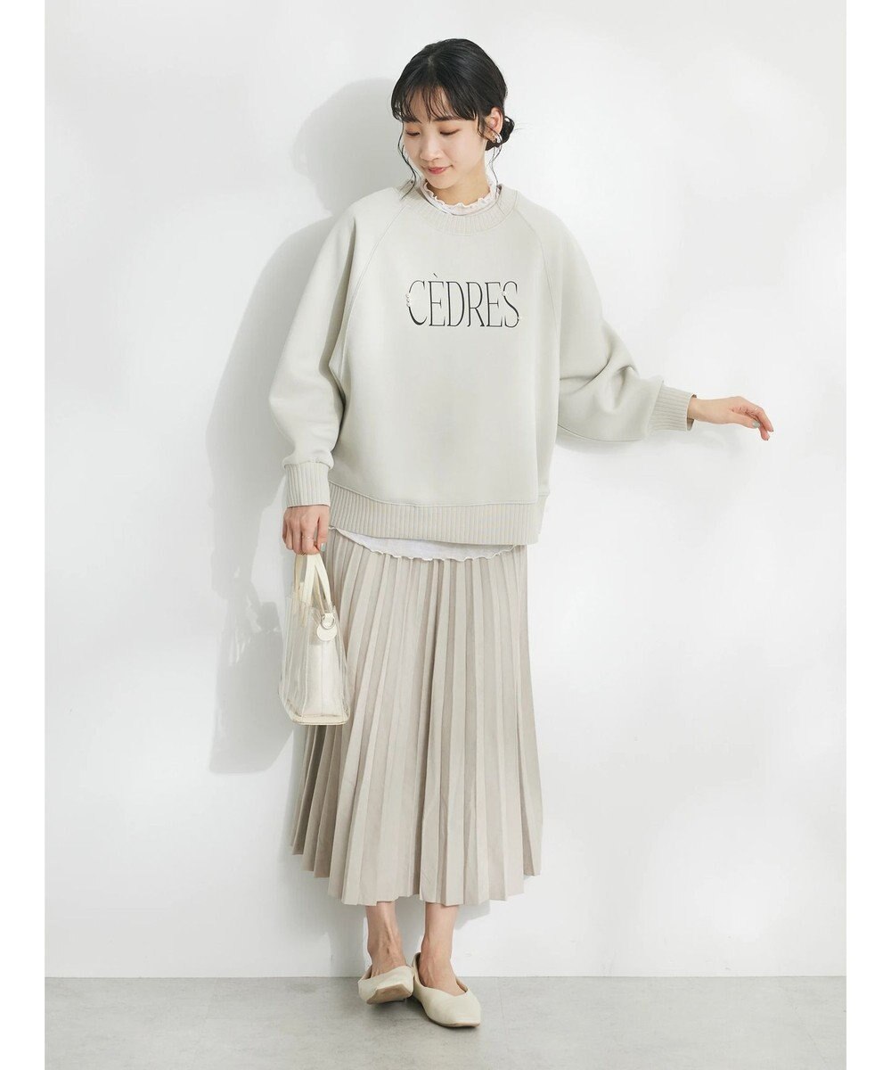 CRAFT STANDARD BOUTIQUE 軽量ボンディングパールロゴプルオーバー 