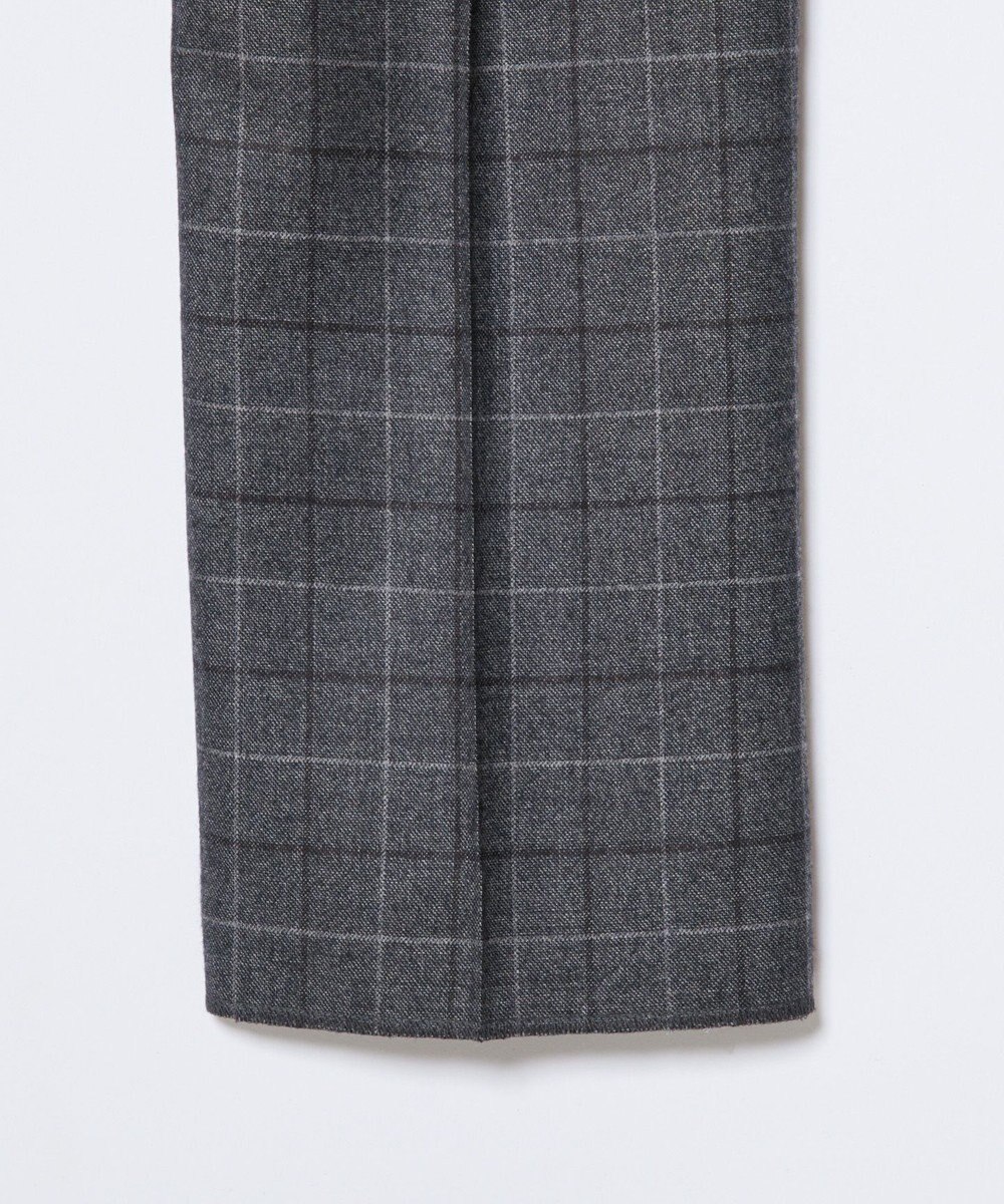 J.PRESS MEN 【TREATMENT WOOL】ストレッチサキソニーチェック スラックス 