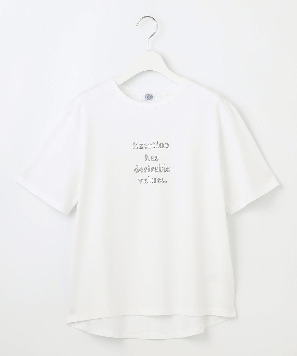 J.PRESS LADIES ロゴTシャツ 