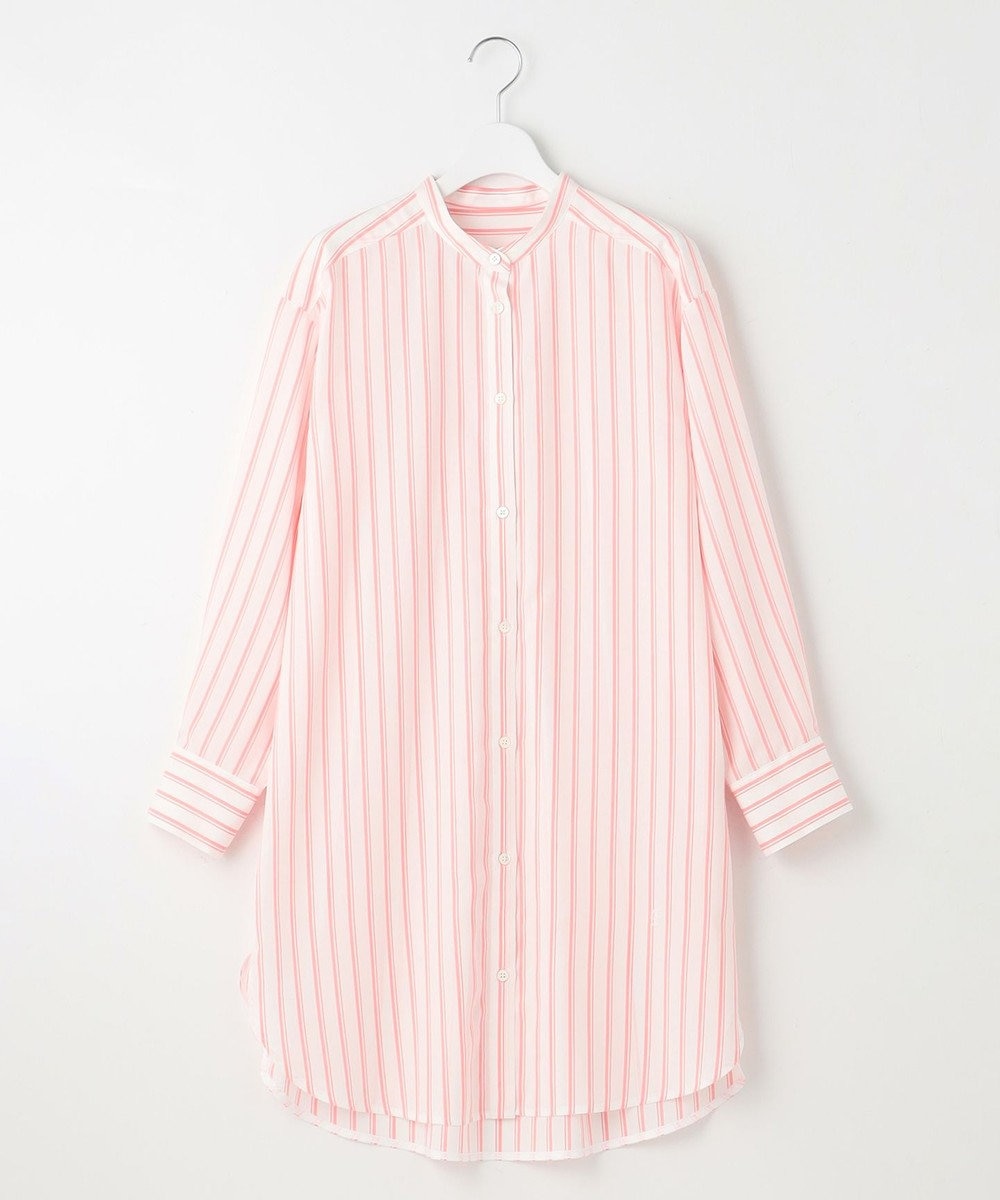 自由区 【洗える】SOMELOSテンセルチュニック シャツ 