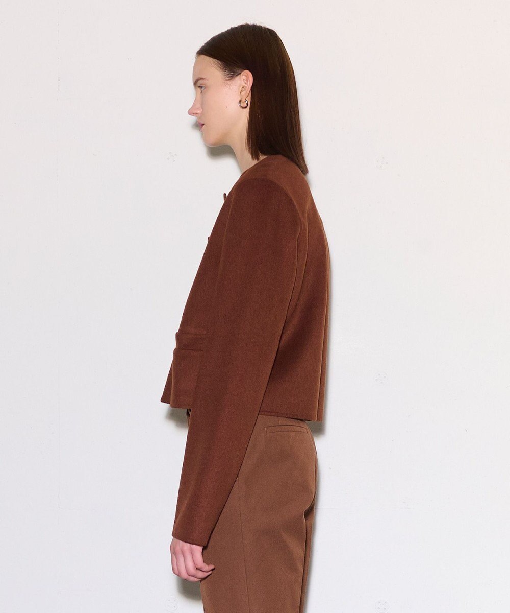 JOSEPH ライトダブルフェイス　ショート丈ジャケット 