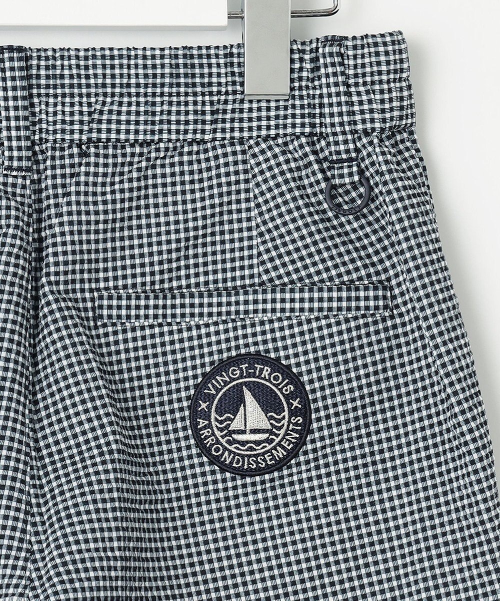 23区GOLF 【WOMEN】【撥水・ストレッチ】サッカー アンクルパンツ 