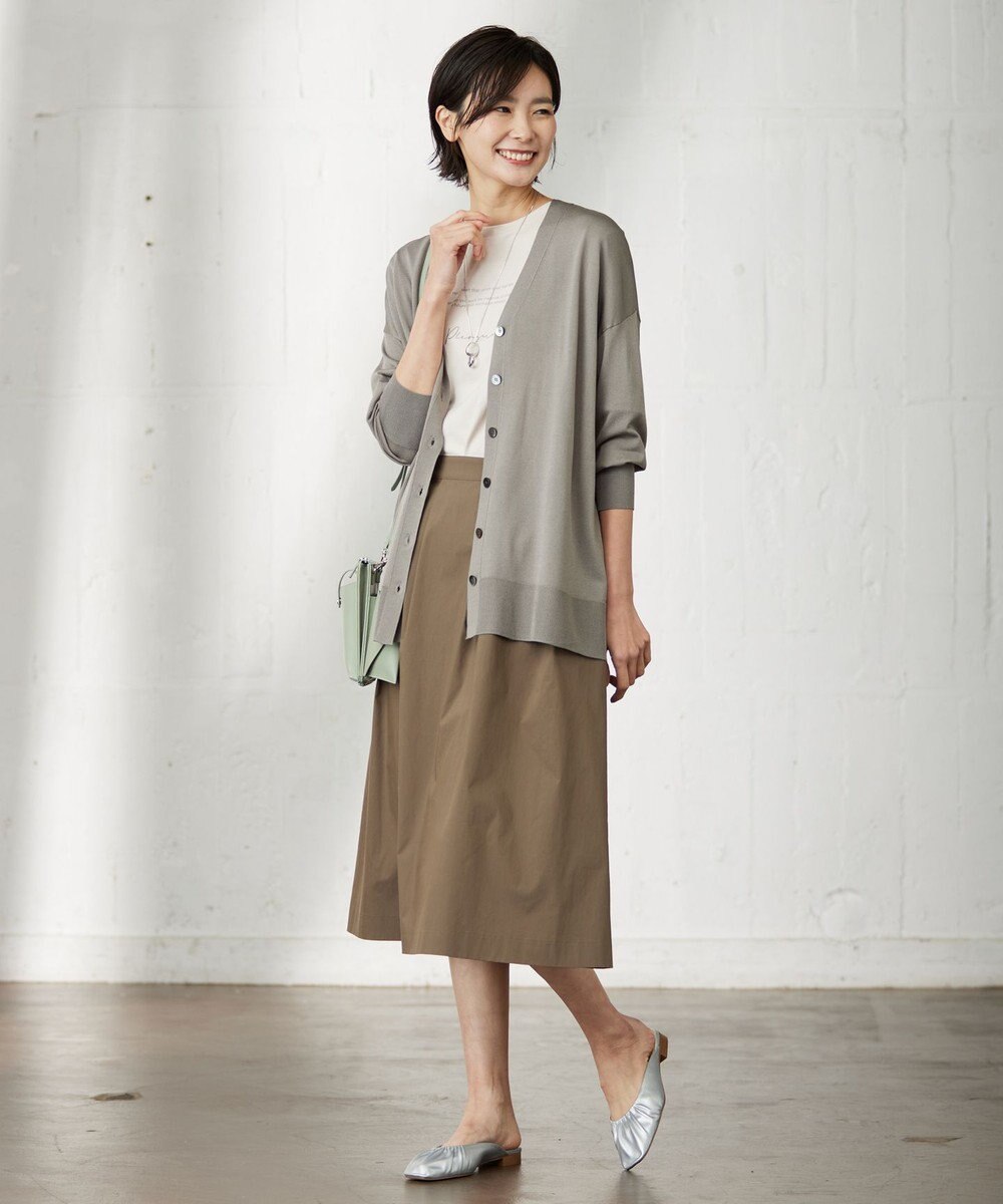 J.PRESS LADIES ダブルドロップ ネックレス 