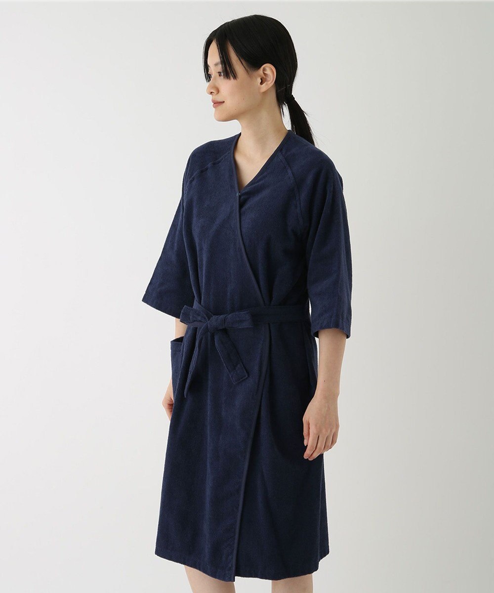 UCHINO エアリータッチ ラグランレディスローブ 