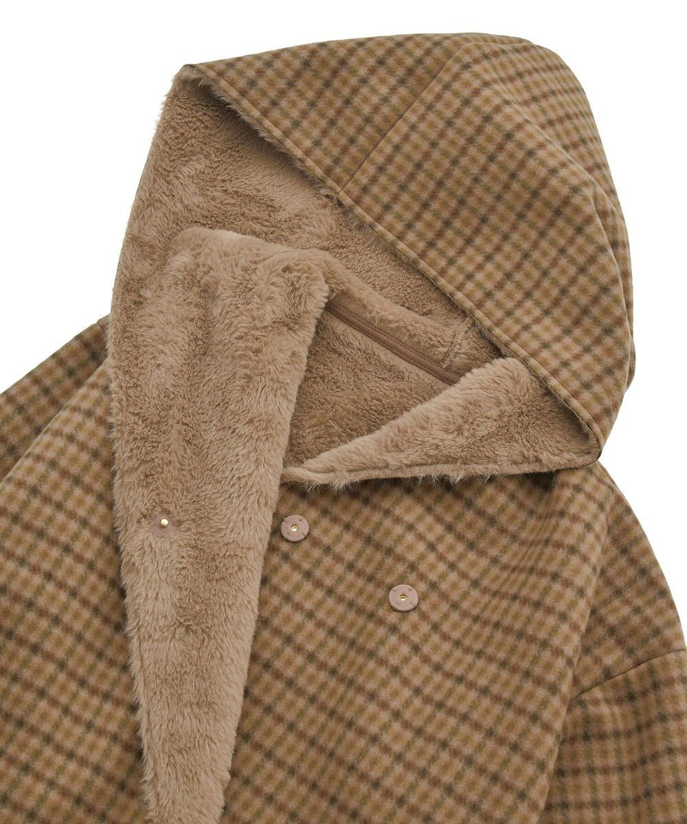 Green Parks フーディガウンコート 