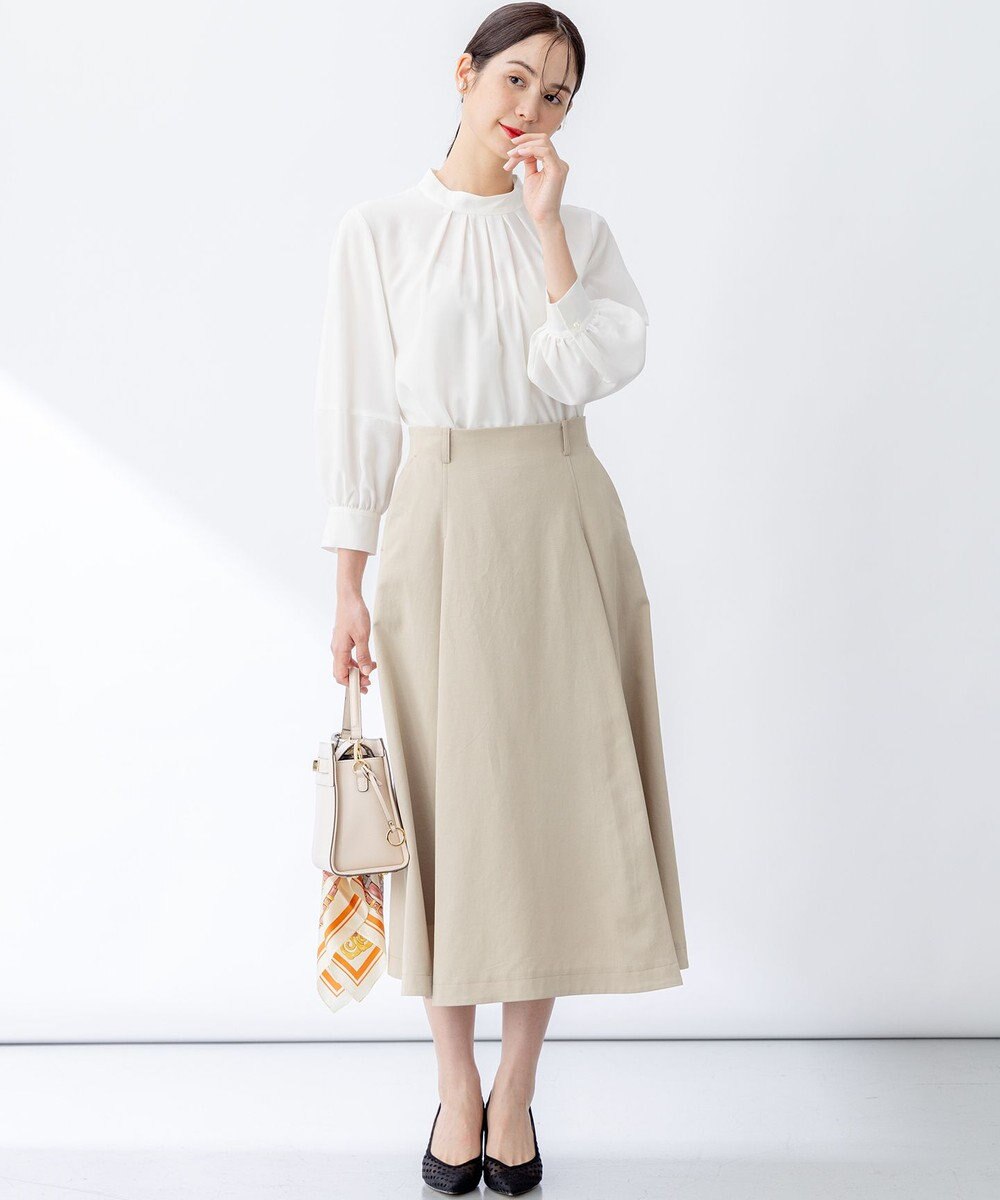 組曲 L チノライク スカート 