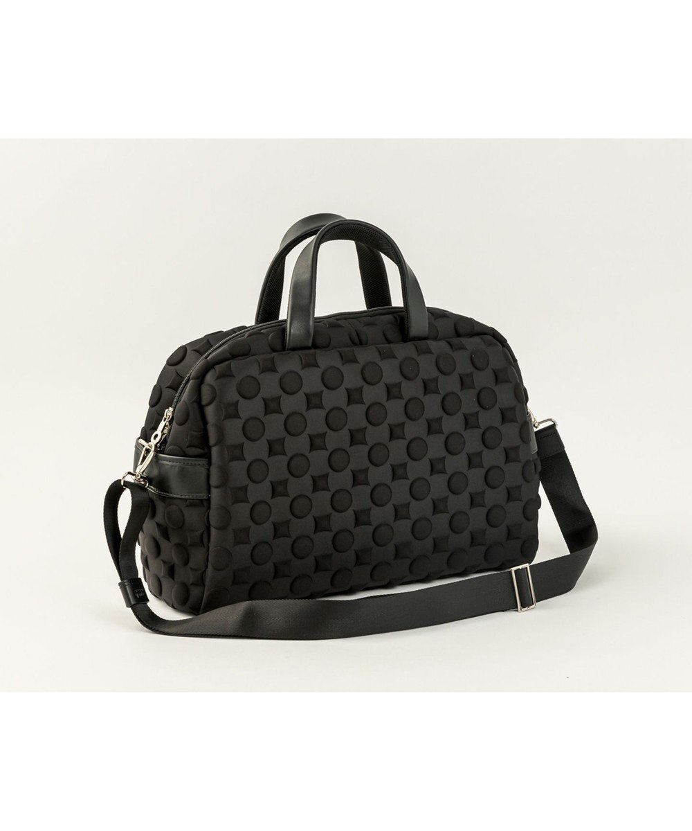 MIYABIYA 【撥水加工】La quoh with kirakaracho 南蛮七宝エンボスボンディング ボストン 