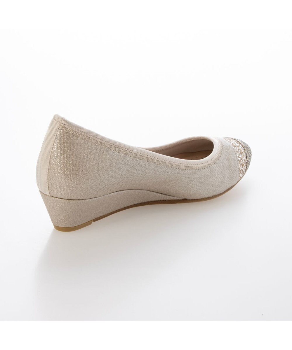 MODE ET JACOMO <carino>ポインテッドトゥウエッジヒールパンプス 