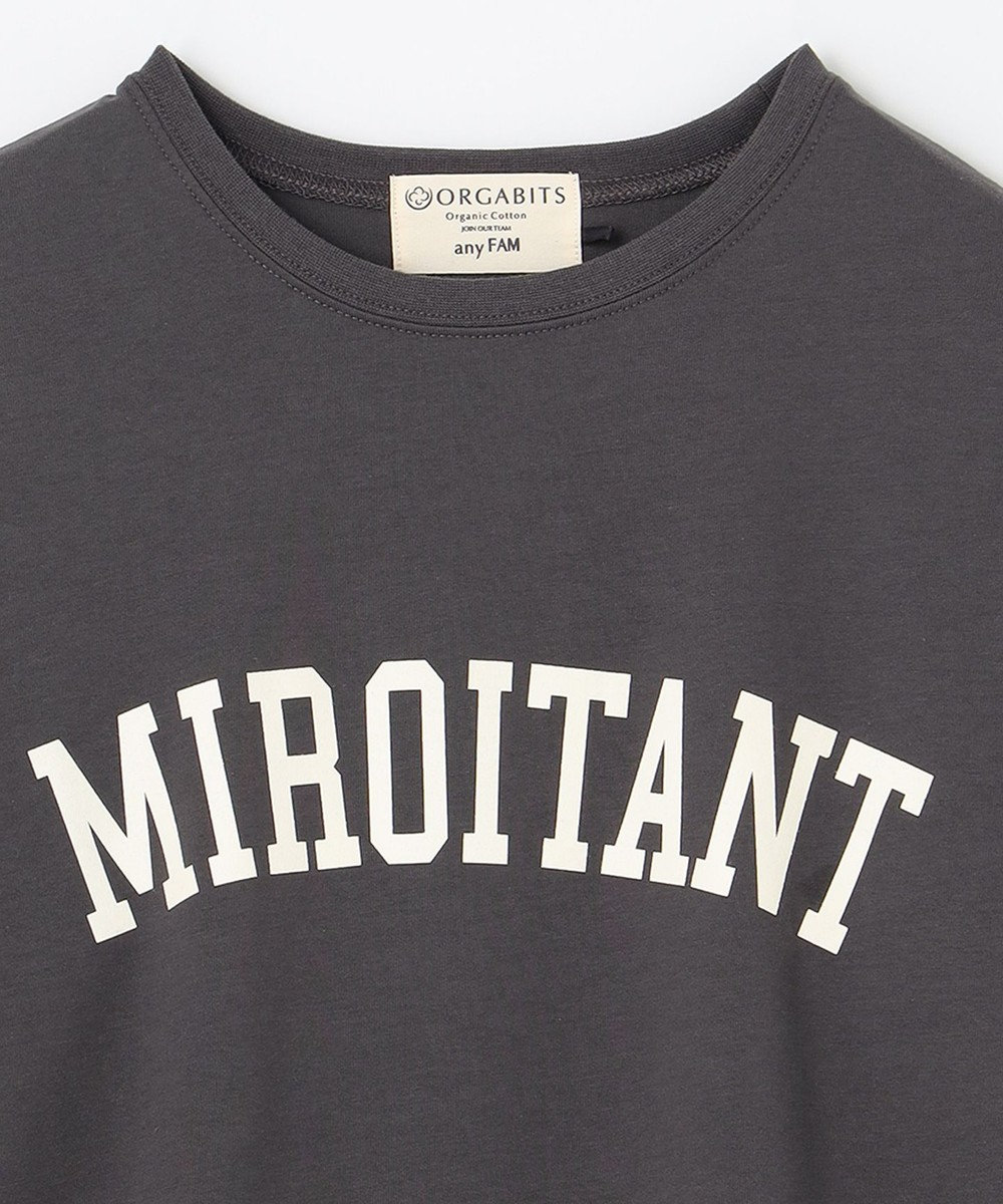 ANY 【UVケア】アソートロゴプリント ロングスリーブTシャツ 