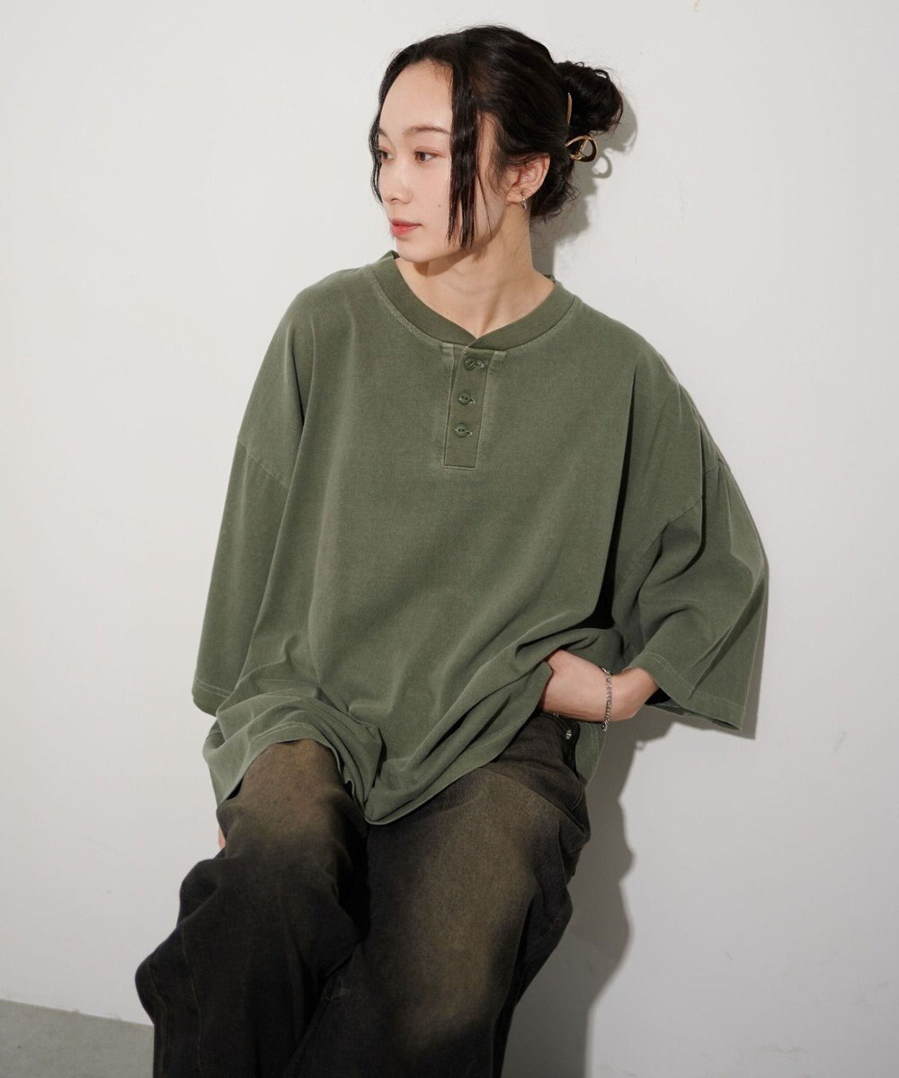 WEGO 【ユニセックス着用ITEM】HENRYNECK　T 