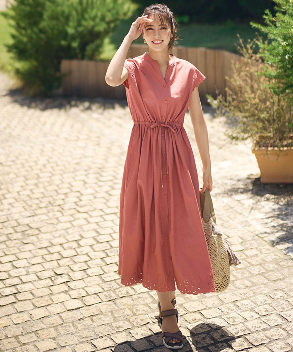 洗える エンブロイダリースキッパー ワンピース Any Sis L ファッション通販 公式通販 オンワード クローゼット